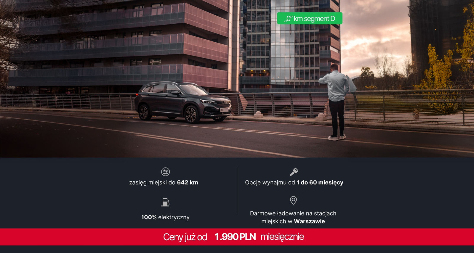 Wynajem Skyworth K Elektryczny Suv